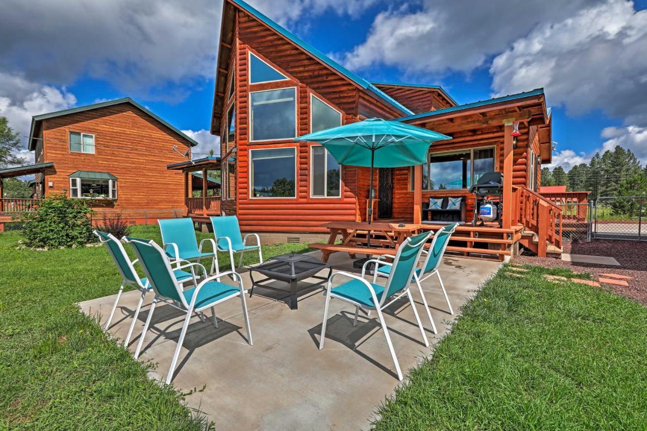 Woodsy Pinetop Oasis, 11 Mi To Rainbow Lake! Luaran gambar